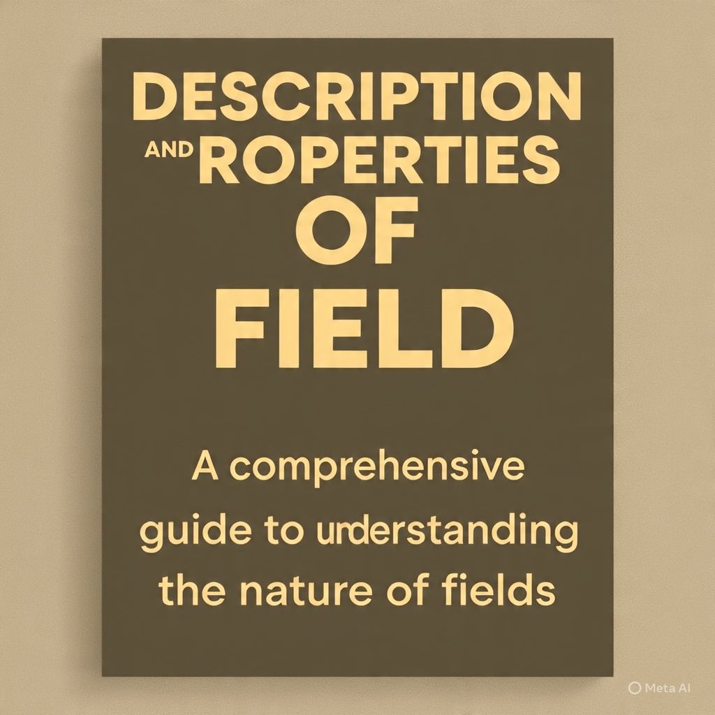 Description And Properties Of Field