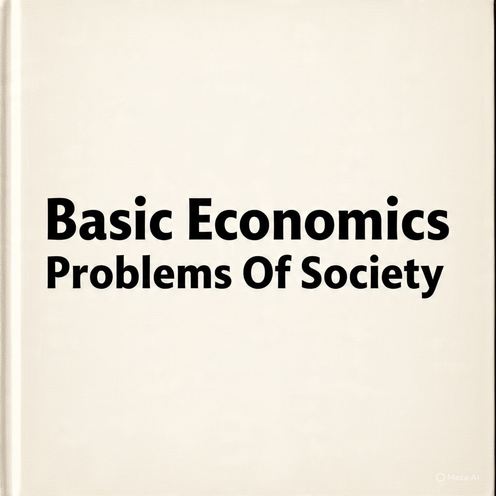 Basic Economics Problems Of Society